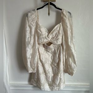 Mable jacquard dress